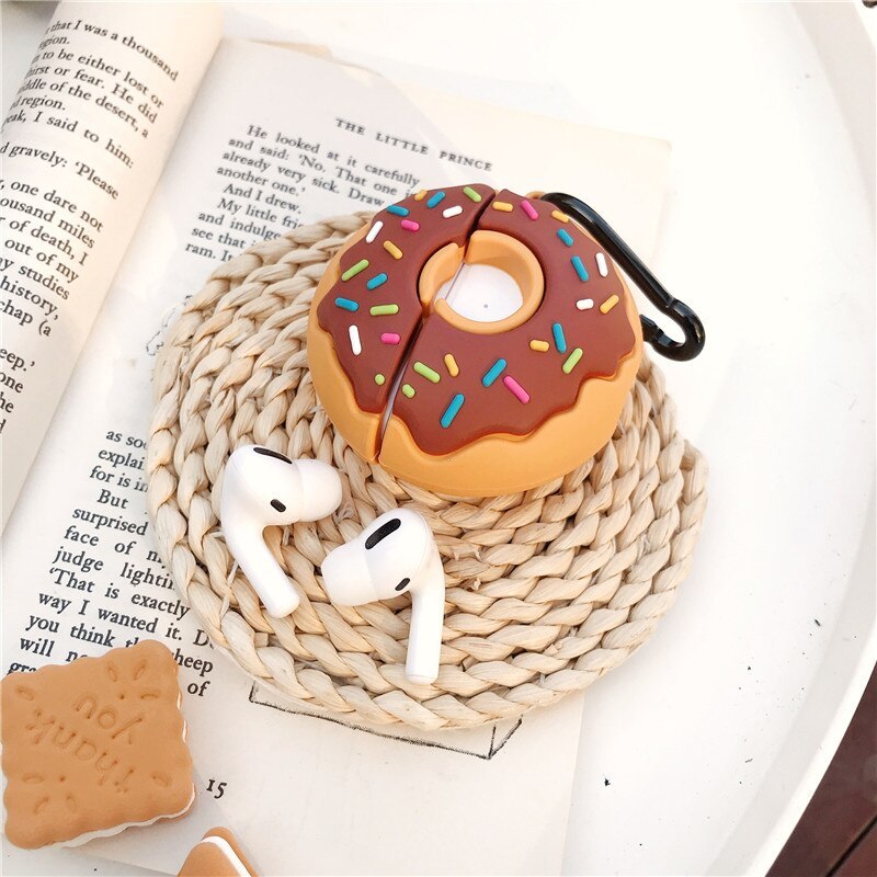 Compatible with Apple Donuts  Case  Airpods Pro Silicorn