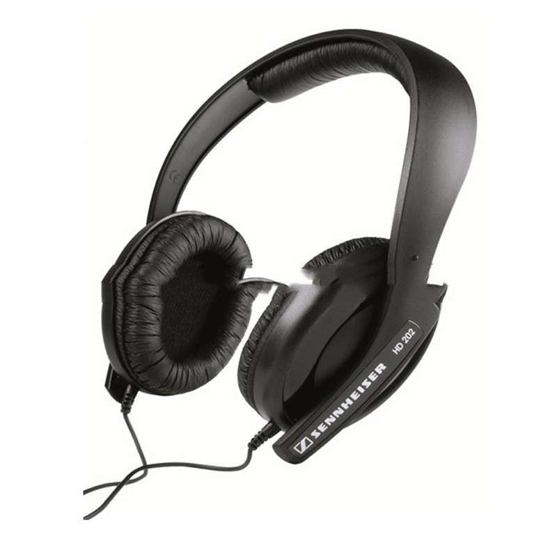 Head-mounted monitor music stereo headphones