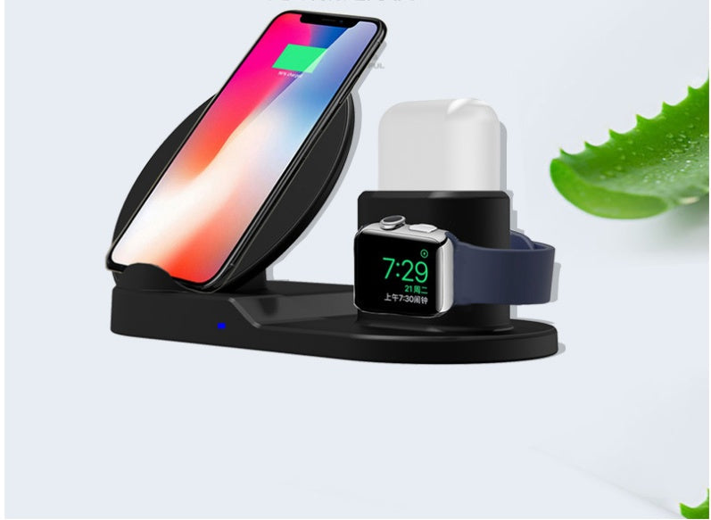 Compatible with Apple  3-in-1 Wireless Charger