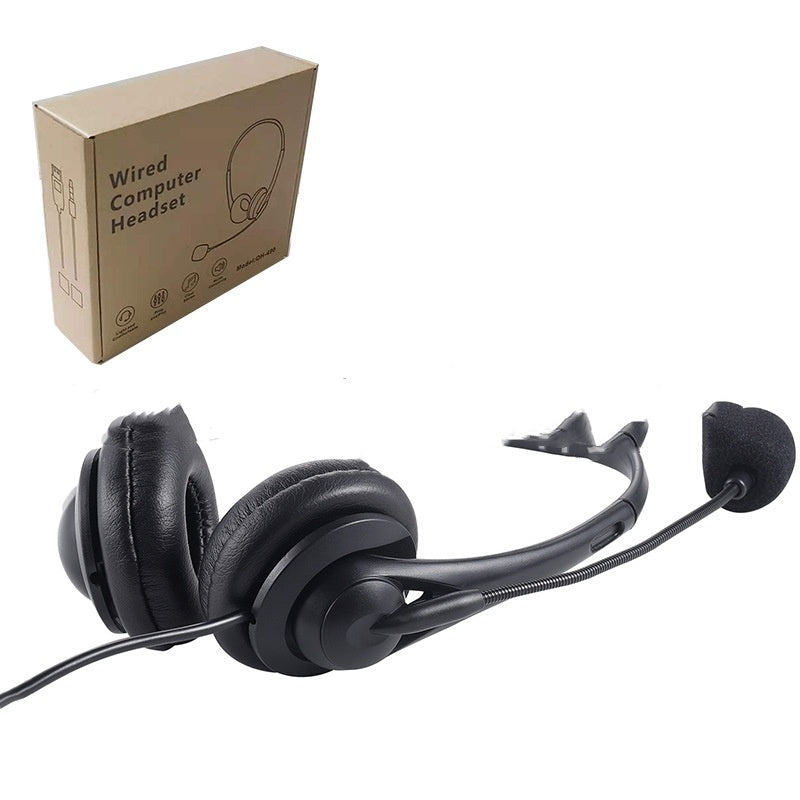 Headset Usb Computer Headset Microphone Network Class Training Guest