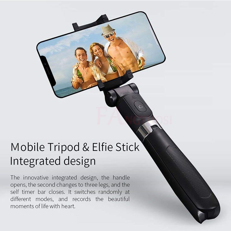 Compatible with Apple Tripod Selfie Stick Mobile Universal Live Triangle Bracket One Bluetooth Selfie Artifact