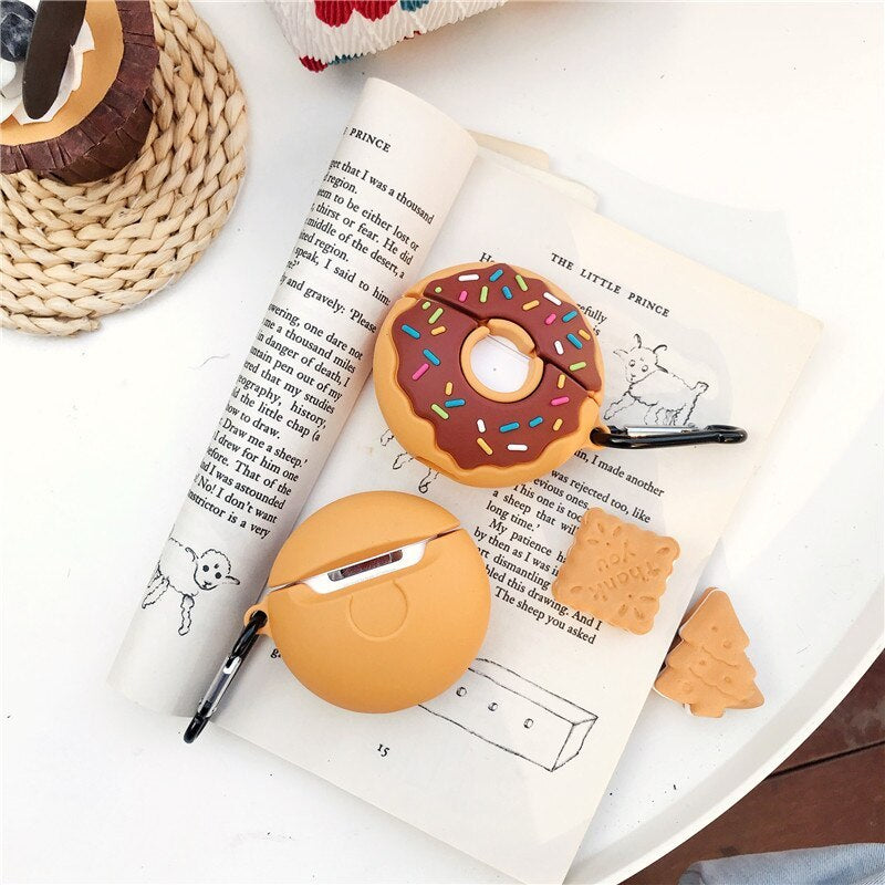 Compatible with Apple Donuts  Case  Airpods Pro Silicorn